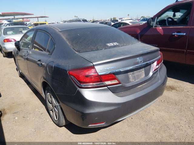 Honda Civic Lx 2014 19XFB2F56EE275227 Image 3
