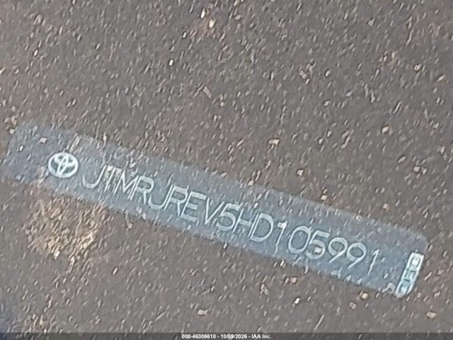 Продаж на аукціоні авто 2017 Toyota Rav4 Hybrid Xle, vin: JTMRJREV5HD105991, номер лоту: 46306610
