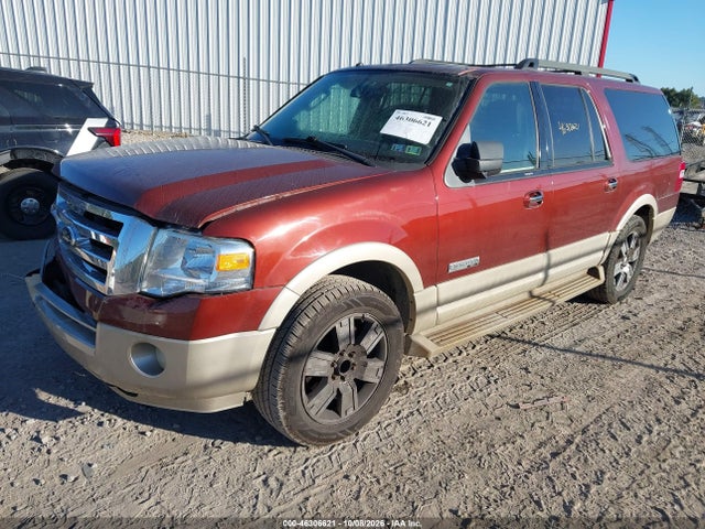 46306621 :رقم المزاد ، 1FMFK185X7LA43825 vin ، 2007 Ford Expedition El Eddie Bauer مزاد بيع