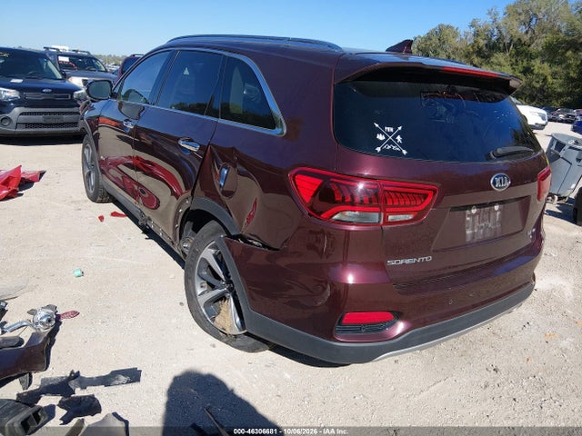 Продажа на аукционе авто 2019 Kia Sorento 3.3l Ex, vin: 5XYPHDA54KG509367, номер лота: 46306681