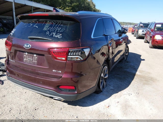 Продажа на аукционе авто 2019 Kia Sorento 3.3l Ex, vin: 5XYPHDA54KG509367, номер лота: 46306681