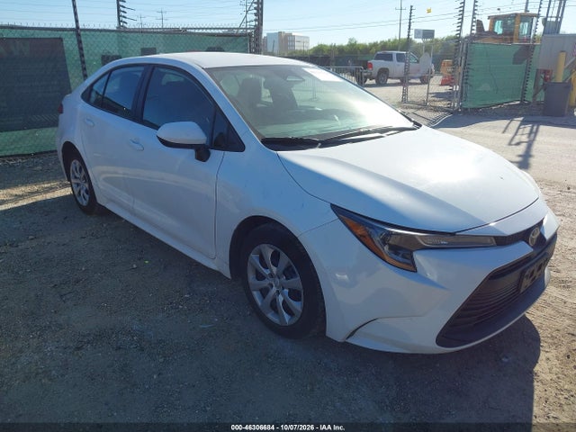 2025 Toyota Corolla Le მანქანა იყიდება აუქციონზე, vin: 5YFB4MDE9SP322333, აუქციონის ნომერი: 46306684