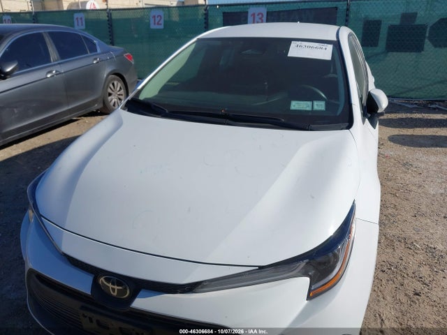 2025 Toyota Corolla Le მანქანა იყიდება აუქციონზე, vin: 5YFB4MDE9SP322333, აუქციონის ნომერი: 46306684