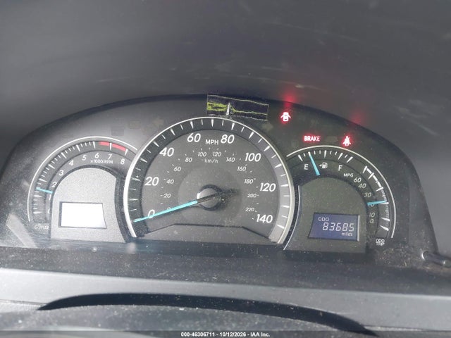 46306711 :رقم المزاد ، 4T1BF1FK4CU004938 vin ، 2012 Toyota Camry Le مزاد بيع