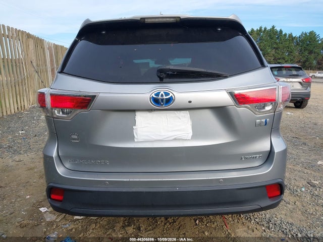 Продаж на аукціоні авто 2015 Toyota Highlander Hybrid Limited, vin: 5TDDCRFH8FS009612, номер лоту: 46306886