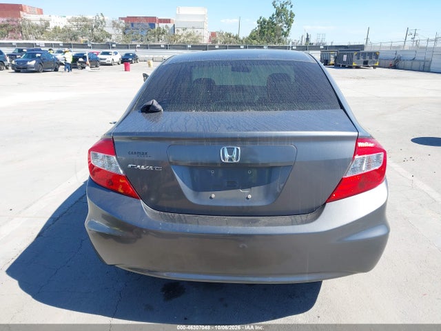 Продаж на аукціоні авто 2012 Honda Civic Lx, vin: 19XFB2F57CE321791, номер лоту: 46307048