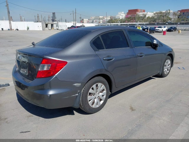 Продаж на аукціоні авто 2012 Honda Civic Lx, vin: 19XFB2F57CE321791, номер лоту: 46307048