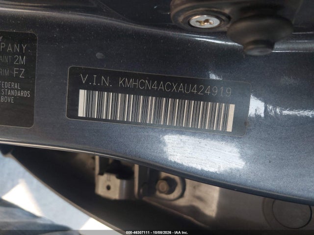 Продаж на аукціоні авто 2010 Hyundai Accent Gls, vin: KMHCN4ACXAU424919, номер лоту: 46307111