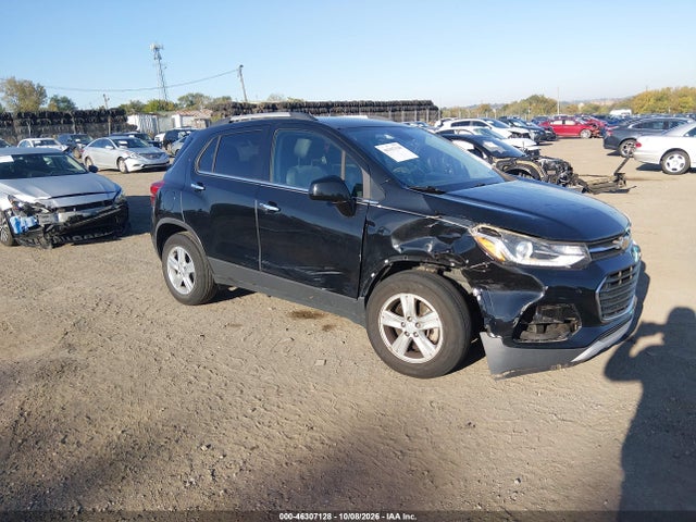 Aukcja sprzedaży 2019 Chevrolet Trax Lt, vin: 3GNCJLSB3KL161885, numer aukcji: 46307128
