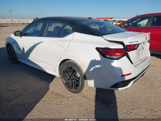 46307181 :رقم المزاد ، 3N1AB8DV7SY228558 vin ، 2025 Nissan Sentra Sr مزاد بيع