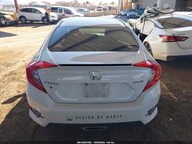 2019 Honda Civic Sport მანქანა იყიდება აუქციონზე, vin: 2HGFC2F8XKH503707, აუქციონის ნომერი: 46307265