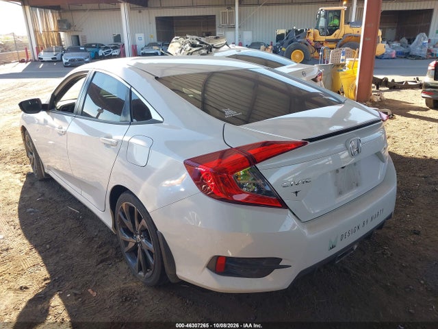 2019 Honda Civic Sport მანქანა იყიდება აუქციონზე, vin: 2HGFC2F8XKH503707, აუქციონის ნომერი: 46307265
