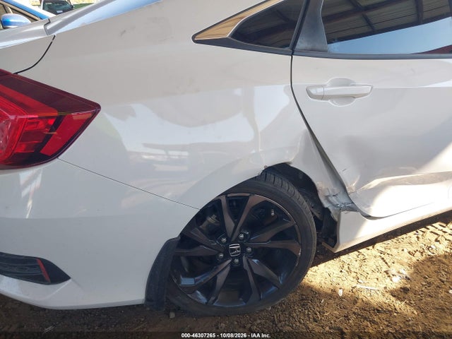 2019 Honda Civic Sport მანქანა იყიდება აუქციონზე, vin: 2HGFC2F8XKH503707, აუქციონის ნომერი: 46307265