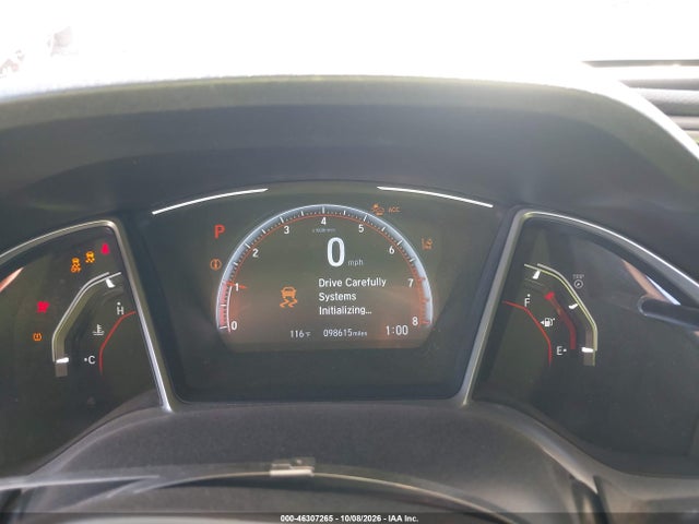 2019 Honda Civic Sport მანქანა იყიდება აუქციონზე, vin: 2HGFC2F8XKH503707, აუქციონის ნომერი: 46307265