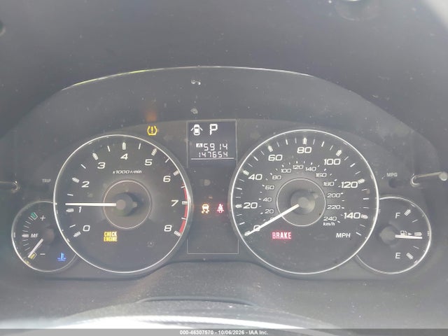 2012 Subaru Legacy 2.5i მანქანა იყიდება აუქციონზე, vin: 4S3BMCA66C3029734, აუქციონის ნომერი: 46307570
