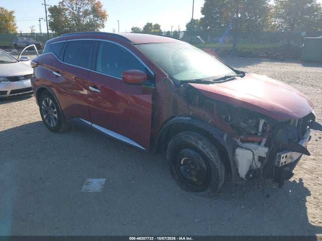 2017 Nissan Murano Sv მანქანა იყიდება აუქციონზე, vin: 5N1AZ2MH0HN115021, აუქციონის ნომერი: 46307732