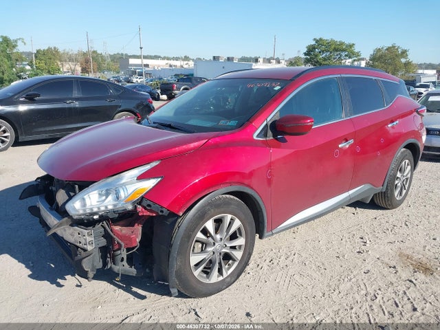 Продажа на аукционе авто 2017 Nissan Murano Sv, vin: 5N1AZ2MH0HN115021, номер лота: 46307732