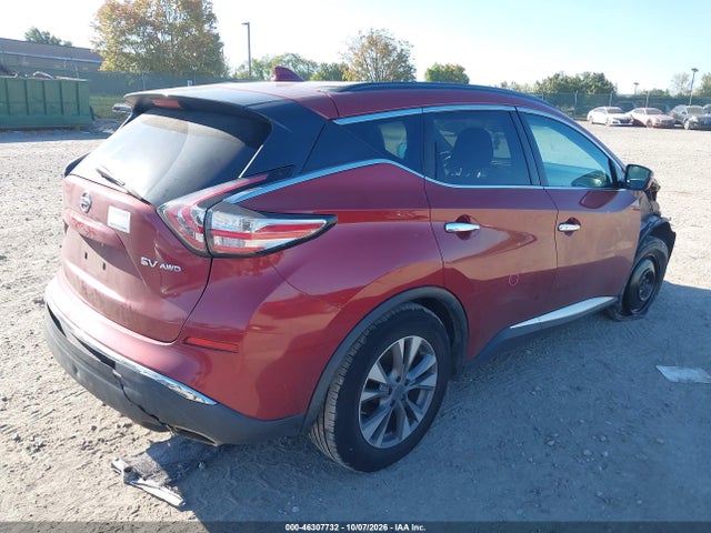 Продажа на аукционе авто 2017 Nissan Murano Sv, vin: 5N1AZ2MH0HN115021, номер лота: 46307732