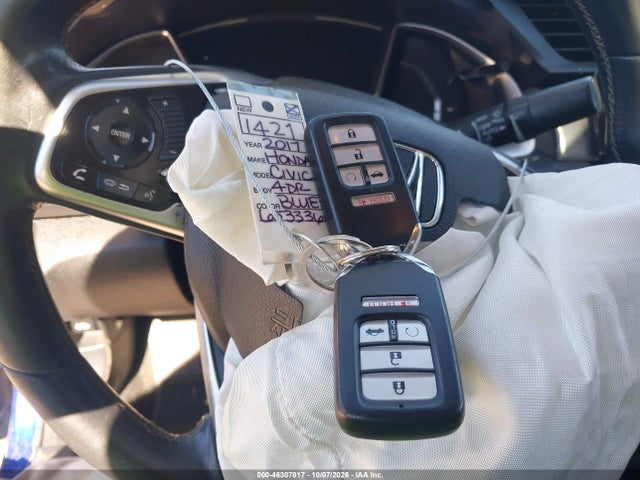 46307817 :رقم المزاد ، 2HGFC1F90HH653336 vin ، 2017 Honda Civic Touring مزاد بيع