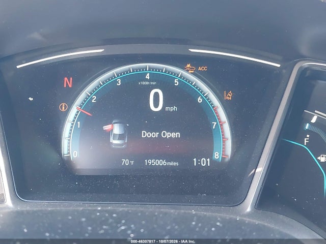 46307817 :رقم المزاد ، 2HGFC1F90HH653336 vin ، 2017 Honda Civic Touring مزاد بيع