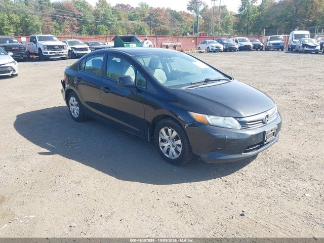 46307899 :رقم المزاد ، 2HGFB2F55CH312240 vin ، 2012 Honda Civic Lx مزاد بيع