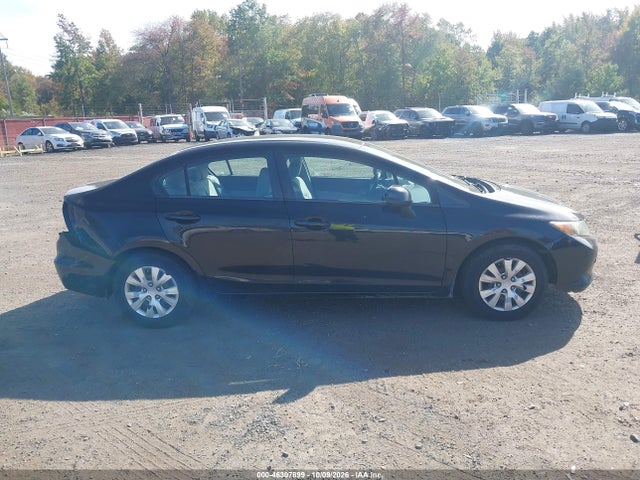 46307899 :رقم المزاد ، 2HGFB2F55CH312240 vin ، 2012 Honda Civic Lx مزاد بيع