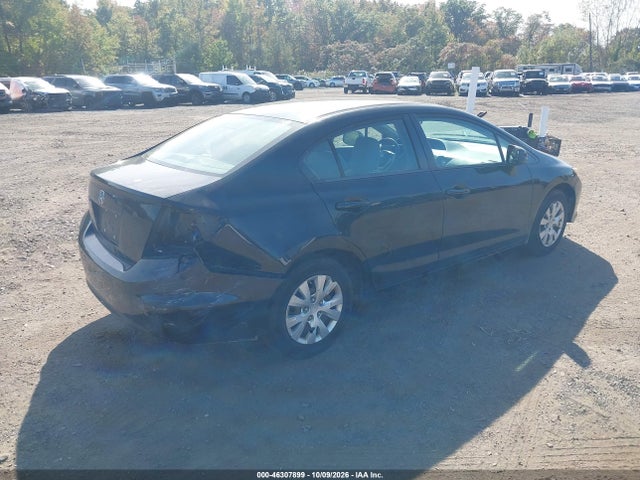 46307899 :رقم المزاد ، 2HGFB2F55CH312240 vin ، 2012 Honda Civic Lx مزاد بيع