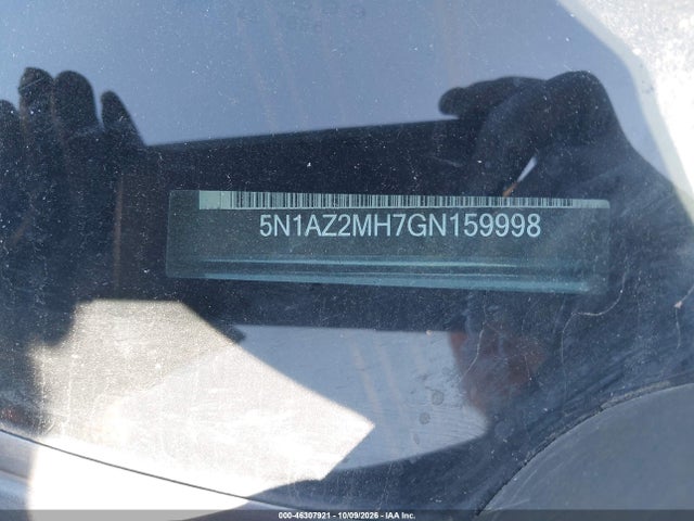 Aukcja sprzedaży 2016 Nissan Murano Sv, vin: 5N1AZ2MH7GN159998, numer aukcji: 46307921