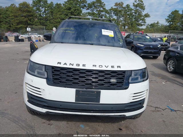 Aukcja sprzedaży 2019 Land Rover Range Rover 3.0l V6 Supercharged Hse, vin: SALGS2SV1KA524812, numer aukcji: 46308184