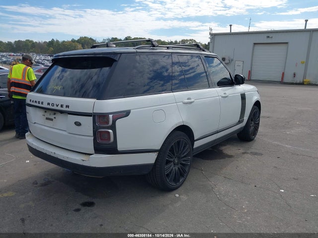 Aukcja sprzedaży 2019 Land Rover Range Rover 3.0l V6 Supercharged Hse, vin: SALGS2SV1KA524812, numer aukcji: 46308184