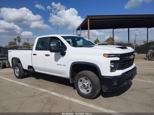 46308308 :رقم المزاد ، 1GC5YLE76RF289949 vin ، 2024 Chevrolet Silverado 2500hd 4wd  Long Bed Work Truck مزاد بيع