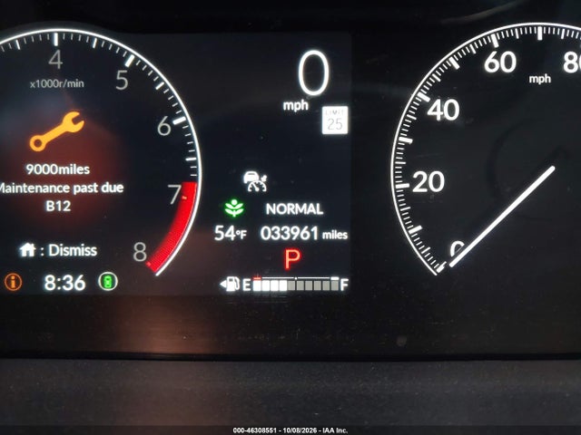 Продаж на аукціоні авто 2025 Honda Odyssey Ex-l, vin: 5FNRL6H62SB072512, номер лоту: 46308551