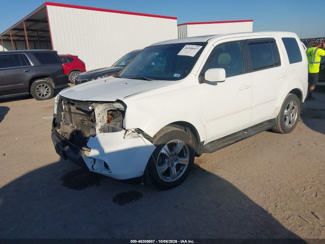 2013 Honda Pilot Ex-l მანქანა იყიდება აუქციონზე, vin: 5FNYF3H67DB001861, აუქციონის ნომერი: 46308607
