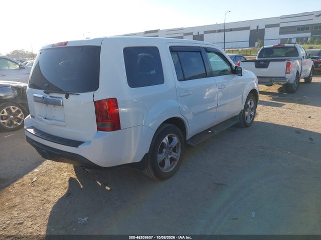 2013 Honda Pilot Ex-l მანქანა იყიდება აუქციონზე, vin: 5FNYF3H67DB001861, აუქციონის ნომერი: 46308607