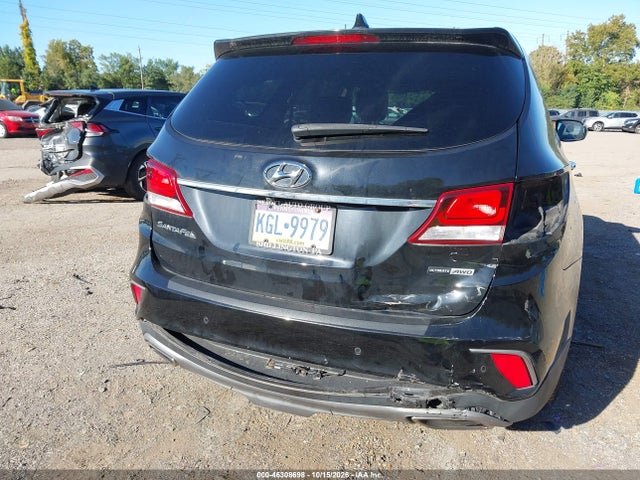2017 Hyundai Santa Fe Se Ultimate მანქანა იყიდება აუქციონზე, vin: KM8SRDHF8HU189740, აუქციონის ნომერი: 46308698