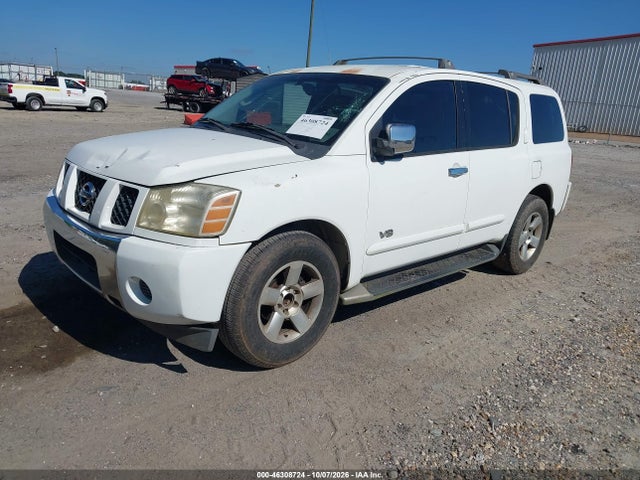 2005 Nissan Armada Se მანქანა იყიდება აუქციონზე, vin: 5N1AA08A75N715684, აუქციონის ნომერი: 46308724