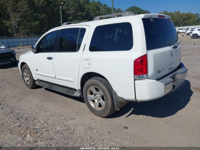 2005 Nissan Armada Se მანქანა იყიდება აუქციონზე, vin: 5N1AA08A75N715684, აუქციონის ნომერი: 46308724