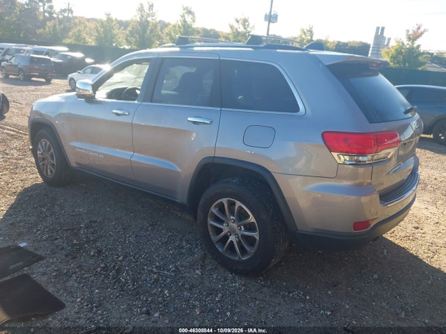 2014 Jeep Grand Cherokee Limited მანქანა იყიდება აუქციონზე, vin: 1C4RJEBG8EC152030, აუქციონის ნომერი: 46308844