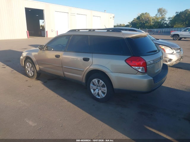 Aukcja sprzedaży 2009 Subaru Outback 2.5i, vin: 4S4BP60C296322873, numer aukcji: 46308924