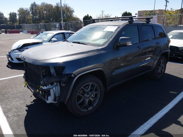 46308994 :رقم المزاد ، 1C4RJFBG9MC622988 vin ، 2021 Jeep Grand Cherokee 80th Anniversary 4x4 مزاد بيع