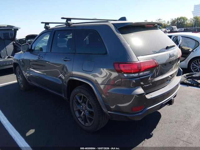46308994 :رقم المزاد ، 1C4RJFBG9MC622988 vin ، 2021 Jeep Grand Cherokee 80th Anniversary 4x4 مزاد بيع