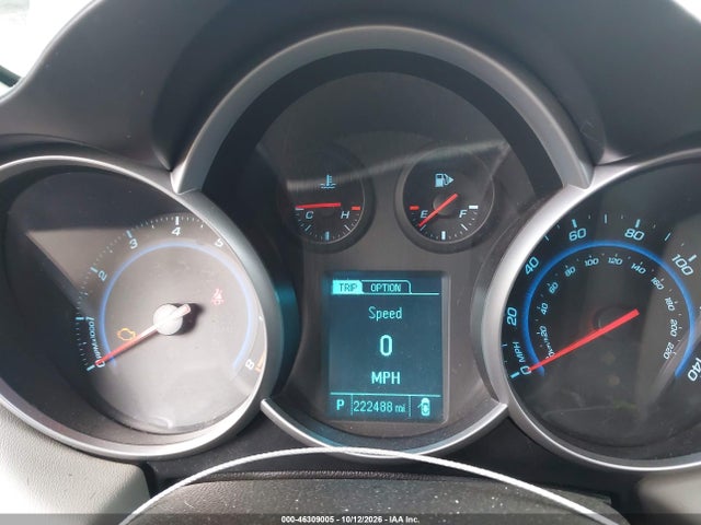46309005 :رقم المزاد ، 1G1PC5SB9E7127290 vin ، 2014 Chevrolet Cruze 1lt Auto مزاد بيع