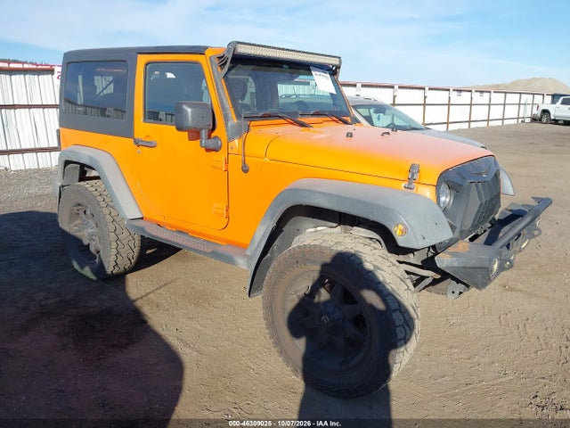 Aukcja sprzedaży 2012 Jeep Wrangler Sport, vin: 1C4AJWAG2CL187924, numer aukcji: 46309025