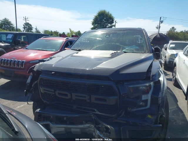 2017 Ford F-150 Raptor მანქანა იყიდება აუქციონზე, vin: 1FTFW1RG8HFB72803, აუქციონის ნომერი: 46309030