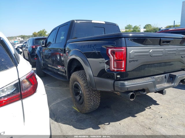 2017 Ford F-150 Raptor მანქანა იყიდება აუქციონზე, vin: 1FTFW1RG8HFB72803, აუქციონის ნომერი: 46309030