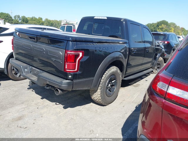 2017 Ford F-150 Raptor მანქანა იყიდება აუქციონზე, vin: 1FTFW1RG8HFB72803, აუქციონის ნომერი: 46309030