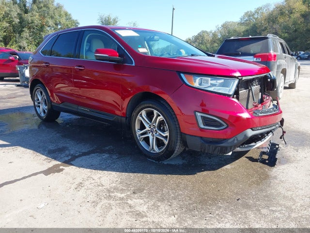 Продажа на аукционе авто 2015 Ford Edge Titanium, vin: 2FMTK4K87FBC03648, номер лота: 46309170