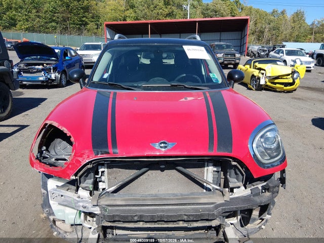 2017 Mini Countryman Cooper S მანქანა იყიდება აუქციონზე, vin: WMZYT5C38H3B66860, აუქციონის ნომერი: 46309189