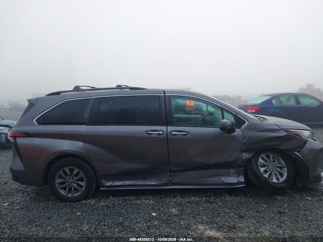 2021 Toyota Sienna Xle მანქანა იყიდება აუქციონზე, vin: 5TDJSKFC5MS030318, აუქციონის ნომერი: 46309212