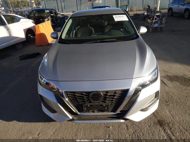 2021 Nissan Sentra S Xtronic Cvt მანქანა იყიდება აუქციონზე, vin: 3N1AB8BV7MY227402, აუქციონის ნომერი: 46309411